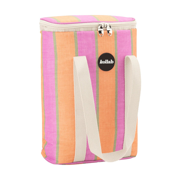 Holiday Wine Cooler Bag | Sunset Stripe by Kollab. Australian Art Prints, Fashion and Homewares. Green Door Decor. www.greendoordecor.com.au