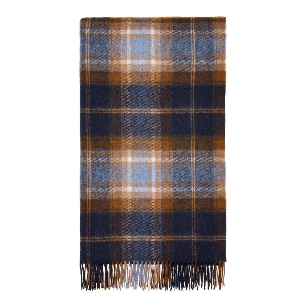 Bronte by Moon - Winterton Merino Throw | Navy. Australian Art Prints and Homewares. Green Door Decor. www.greendoordecor.com.au