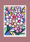 Wonderful Wax Flower limited edition print by Claire Ishino. Australian Art Prints and Homewares. Green Door Decor. www.greendoordecor.com.au