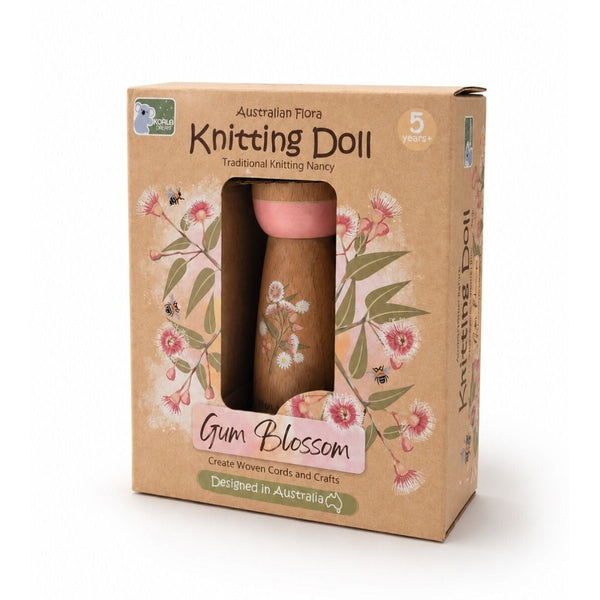 Wooden Australian Flora Knitting Nancy Craft Kit | Various Designs by Eleganter Australia. Australian Art Prints, Gifts, Fashion and Homewares. Green Door Decor. www.greendoordecor.com.au