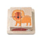 Wooden Block Puzzle | Jungle Animal by Eleganter Australia. Australian Art Prints, Gifts, Fashion and Homewares. Green Door Decor. www.greendoordecor.com.au