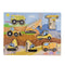 Wooden Chunky Construction Vehicle Puzzle by Eleganter Australia. Australian Art Prints, Fashion and Homewares. Green Door Decor. www.greendoordecor.com.au