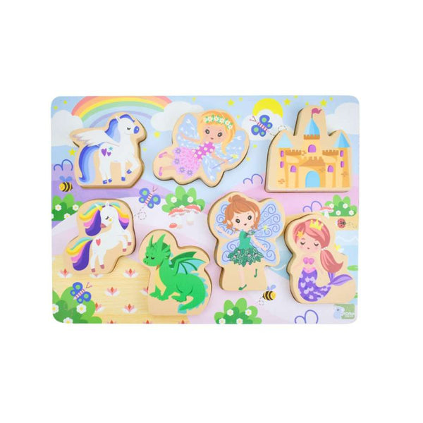 Wooden Chunky Fantasy Fairytale by Eleganter Australia. Australian Art Prints, Fashion and Homewares. Green Door Decor. www.greendoordecor.com.au