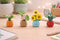Wooden Dancing Pot Plants | Various Designs by Eleganter Australia. Australian Art Prints, Gifts, Fashion and Homewares. Green Door Decor. www.greendoordecor.com.au