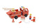 Wooden Fire Engine Play Set by Eleganter Australia. Australian Art Prints, Gifts, Fashion and Homewares. Green Door Decor. www.greendoordecor.com.au