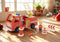Wooden Fire Engine Play Set by Eleganter Australia. Australian Art Prints, Gifts, Fashion and Homewares. Green Door Decor. www.greendoordecor.com.au