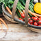 Wooden Trug Basket by Heaven in Earth. Australian Art Prints, Gifts, Fashion and Homewares. Green Door Decor. www.greendoordecor.com.au