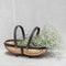 Wooden Trug Basket by Heaven in Earth. Australian Art Prints, Gifts, Fashion and Homewares. Green Door Decor. www.greendoordecor.com.au