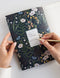 Workbook | Dusk In Bloom by Bespoke Letterpress. Australian Art Prints, Gifts, Fashion and Homewares. Green Door Decor. www.greendoordecor.com.au