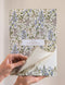 A4 Writing Pad | Forget Me Not by Bespoke Letterpress. Australian Art Prints, Gifts, Fashion and Homewares. Green Door Decor. www.greendoordecor.com.au