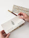 A4 Writing Pad | Forget Me Not by Bespoke Letterpress. Australian Art Prints, Gifts, Fashion and Homewares. Green Door Decor. www.greendoordecor.com.au