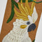 Butterum Cockatoo | Embroidered Christmas Stocking by Florabelle. Australian Art Prints and Homewares. Green Door Decor. www.greendoordecor.com.au