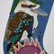 Kookaburra | Embroidered Christmas Stocking - Blue by Florabelle. Australian Art Prints and Homewares. Green Door Decor. www.greendoordecor.com.au