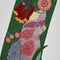 Parrot | Embroidered Christmas Stocking - Green by Florabelle. Australian Art Prints and Homewares. Green Door Decor. www.greendoordecor.com.au