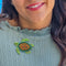 Yaunati Brooch | Erstwilder x Brooke Sutton. Australian Art Prints, Gifts, Fashion and Homewares. Green Door Decor. www.greendoordecor.com.au