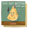Greeting Card | Aged Cheese by La La Land. Australian Art Prints, Gifts, Fashion and Homewares. Green Door Decor. www.greendoordecor.com.au