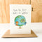 You're The Best Mum in the World | Greeting Card by Well Drawn. Australian Art Prints, Gifts, Fashion and Homewares. Green Door Decor. www.greendoordecor.com.au