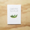 Congratulations You're Two Peas In a Pod | Greeting Card by Well Drawn. Australian Art Prints and Homewares. Green Door Decor. www.greendoordecor.com.au