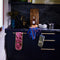'Zelia' Stripe Tea Towel | Lapis by Sage and Clare. Australian Art Prints and Homewares. Green Door Decor. www.greendoordecor.com.au