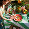 'Foy' Crochet Placemat Set | Perilla by Sage and Clare. Australian Art Prints and Homewares. Green Door Decor. www.greendoordecor.com.au