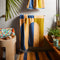 'Redondo' Bath Sheet | Turmeric by Sage and Clare. Australian Art Prints and Homewares. Green Door Decor. www.greendoordecor.com.au