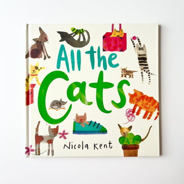 All The Cats by Nicola Kent. Australian Art Prints and Homewares. Green Door Decor. www.greendoordecor.com.au