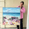 Beach Days - Origina Painting by Amber Gittins. Australian Art Prints and Homewares. Green Door Decor. www.greendoordecor.com.au