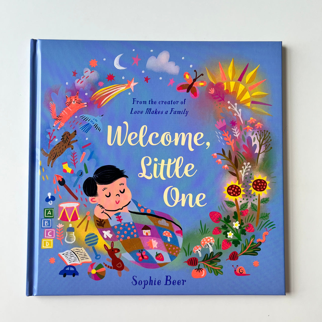 Welcome, Little One by Sophie Beer. Australian Art Prints and Homewares. Green Door Decor. www.greendoordecor.com.au