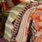 'Gaja' Patchwork Blanket by Sage and Clare. Australian Art Prints and Homewares. Green Door Decor. www.greendoordecor.com.au