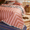 'Samode' Stripe Coverlet by Sage and Clare. Australian Art Prints and Homewares. Green Door Decor. www.greendoordecor.com.au