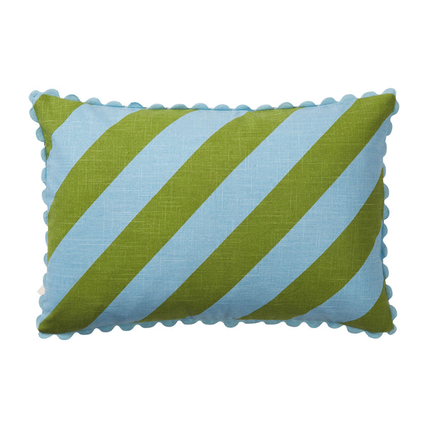 'Bundi' Stripe Cushion | Sky by Sage and Clare. Australian Art Prints and Homewares. Green Door Decor. www.greendoordecor.com.au