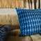 'Amata' Velvet Cushion | Blue Jean by Sage and Clare. Australian Art Prints and Homewares. Green Door Decor. www.greendoordecor.com.au