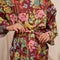'Genevieve' Cotton Bath Robe by Sage and Clare. Australian Art Prints and Homewares. Green Door Decor. www.greendoordecor.com.au