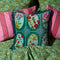 'Gigi' Velvet Cushion | Forest by Sage and Clare. Australian Art Prints and Homewares. Green Door Decor. www.greendoordecor.com.au