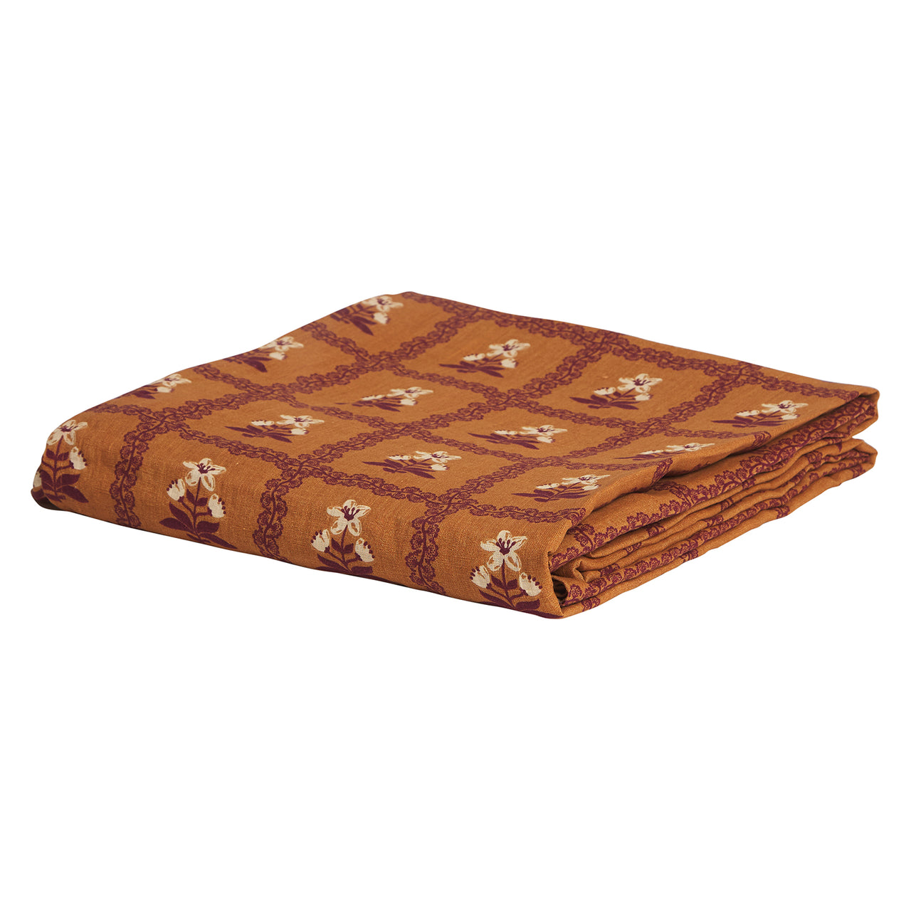 'Claire' Linen Fitted King Sheet by Sage and Clare. Australian Art Prints and Homewares. Green Door Decor. www.greendoordecor.com.au