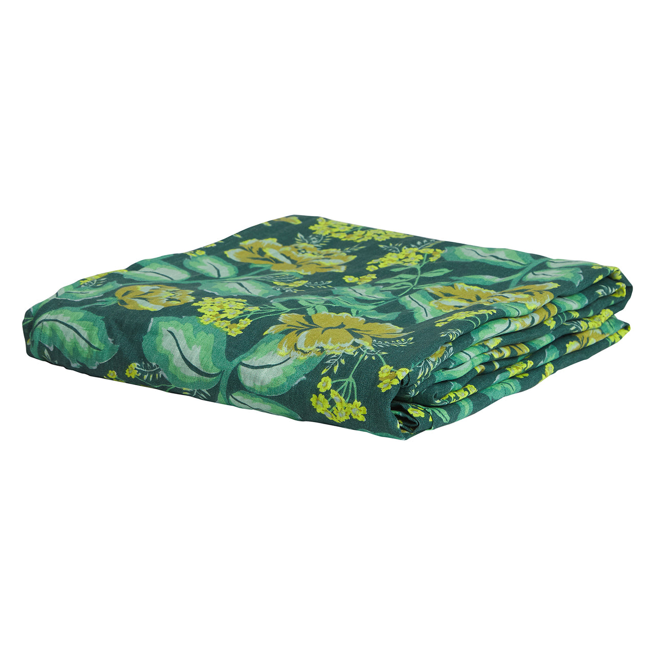 'Margot' Linen Fitted King Sheet | Forest by Sage and Clare. Australian Art Prints and Homewares. Green Door Decor. www.greendoordecor.com.au