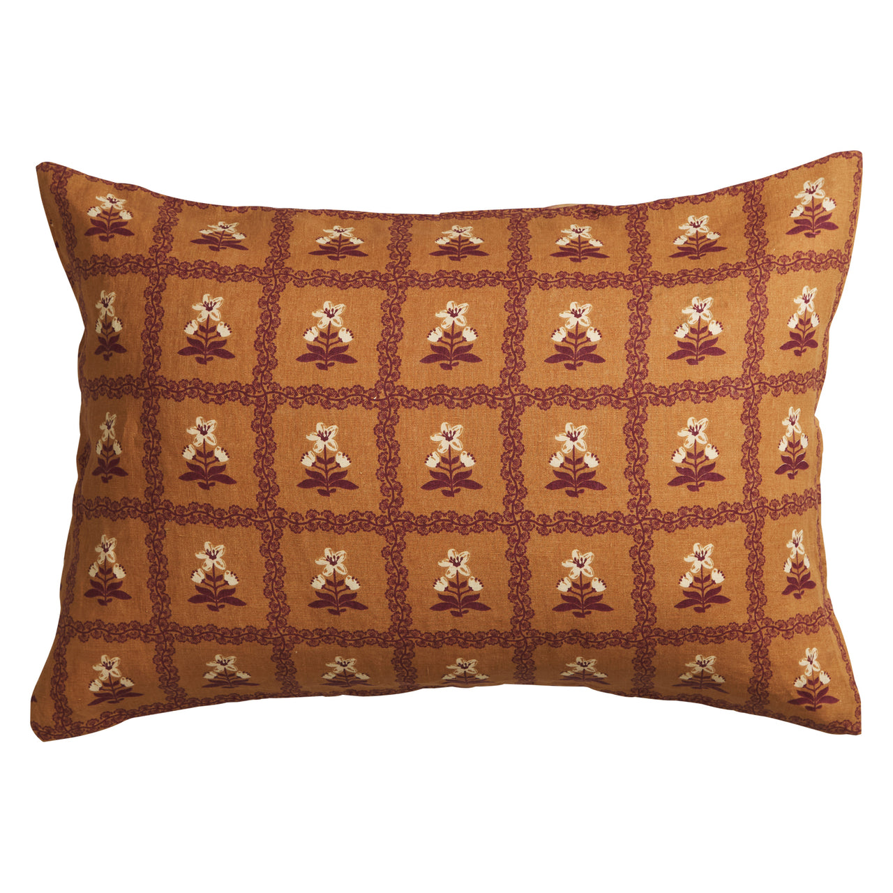 'Claire' Linen Standard Pillowcase Set by Sage and Clare. Australian Art Prints and Homewares. Green Door Decor. www.greendoordecor.com.au