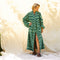 'Arlette' Towelling Robe | Forest | M/L by Sage and Clare. Australian Art Prints and Homewares. Green Door Decor. www.greendoordecor.com.au