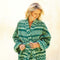 'Arlette' Towelling Robe | Forest | M/L by Sage and Clare. Australian Art Prints and Homewares. Green Door Decor. www.greendoordecor.com.au