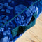 'Bernanda' Velvet Floor Cushion by Sage and Clare. Australian Art Prints and Homewares. Green Door Decor. www.greendoordecor.com.au