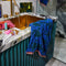 'Vinita' Hand Towel | Lapis by Sage and Clare. Australian Art Prints and Homewares. Green Door Decor. www.greendoordecor.com.au