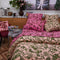 'Safia' Linen Standard Pillowcase Set | Tiramisu by Sage and Clare. Australian Art Prints and Homewares. Green Door Decor. www.greendoordecor.com.au