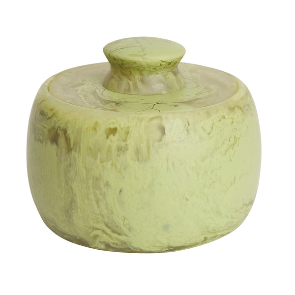 'Halleck' Canister | Pistachio by Sage and Clare. Australian Art Prints and Homewares. Green Door Decor. www.greendoordecor.com.au