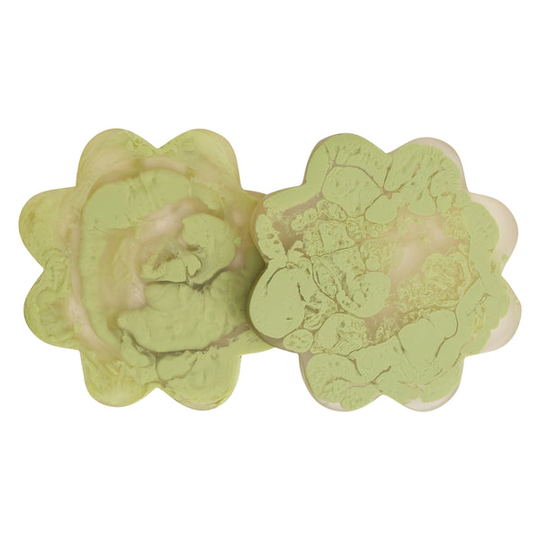 'Cecilia' Coasters (Set of 2) | Pistachio by Sage and Clare. Australian Art Prints and Homewares. Green Door Decor. www.greendoordecor.com.au