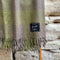 Recycled Wool Picnic Check Blanket | Fern by The Grampian Goods Co. Australian Art Prints and Homewares. Green Door Decor. www.greendoordecor.com.au
