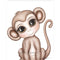 Abu the Monkey print by Isla Dream. Australian Art Prints and Homewares. Green Door Decor. www.greendoordecor.com.au
