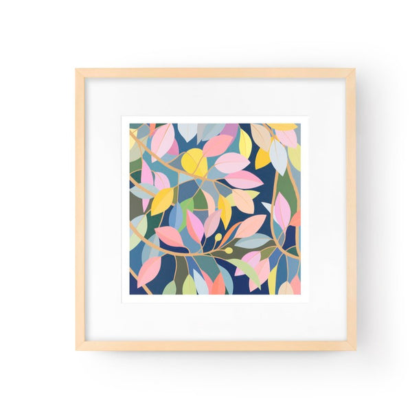 'All The Colours' Limited Edition Square Print by Claire Ishino. Australian Art Prints and Homewares. Green Door Decor. www.greendoordecor.com.au