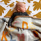 Alphabet Baby Knit Throw by Castle and Things. Australian Art Prints and Homewares. Green Door Decor. www.greendoordecor.com.au