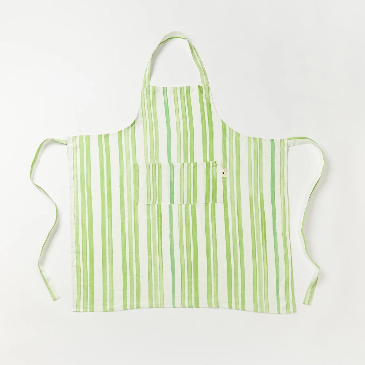 Apron | Stripe Green by Bonnie and Neil. Australian Art Prints and Homewares. Green Door Decor. www.greendoordecor.com.au