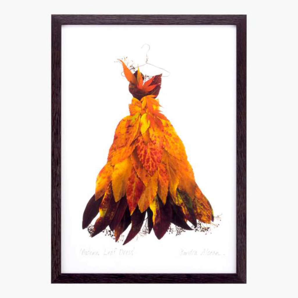 Autumn Leaf Dress Green Door Decor Autumn Leaf Dress Green Door Decor